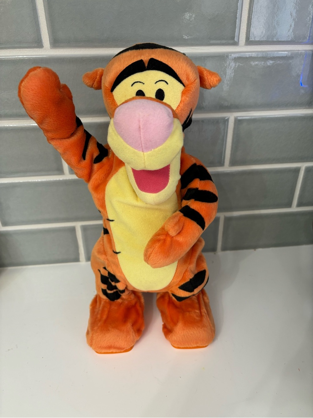 Disney Winnie the Pooh Bouncing Tigger interactive plush doll